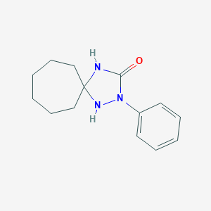 2-Phenyl-1,2,4-triazaspiro[4.6]undecan-3-one