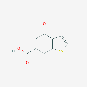 4-Oxo-4,5,6,7-tetrahydro-1-benzothiophene-6-carboxylic acid