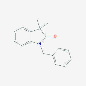 molecular formula C17H17NO B230524 1-Benzyl-3,3-dimethylindoline-2-one 