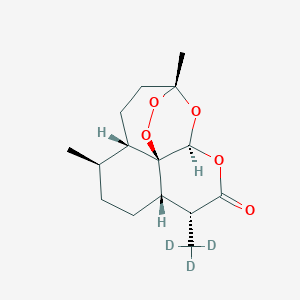 molecular formula C₁₅H₁₉D₃O₅ B023056 Artemisinin-d3 CAS No. 176652-07-6