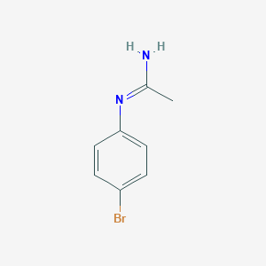 N'-(4-bromophenyl)ethanimidamide