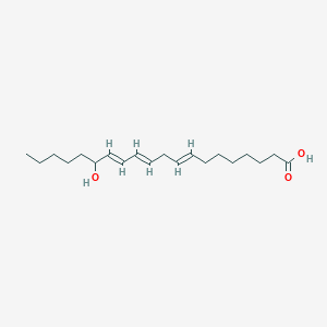 molecular formula C16H30O2 B230848 15-Hydroxy-8,11,13-eicosatrienoic acid CAS No. 15384-21-1
