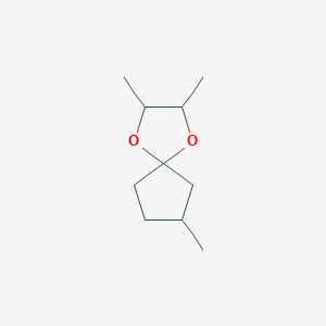 B023089 2,3,8-Trimethyl-1,4-dioxaspiro[4.4]nonane CAS No. 106034-27-9