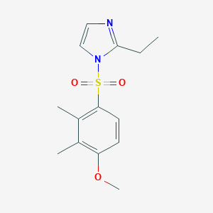 2-Ethyl-1-(4-methoxy-2,3-dimethyl-benzenesulfonyl)-1H-imidazole