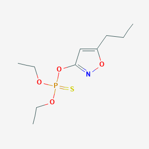 Diethoxy-(5-propyloxazol-3-YL)oxy-sulfanylidene-phosphorane