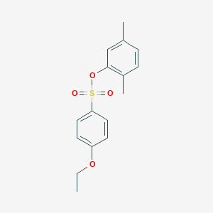 molecular formula C16H18O4S B230927 2,5-Dimethylphenyl 4-ethoxybenzenesulfonate 