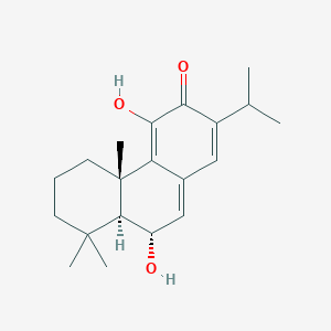 molecular formula C13H18N3OP B230931 Taxodone CAS No. 19039-02-2