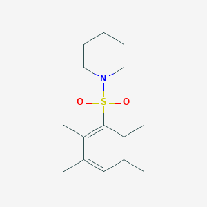 molecular formula C15H23NO2S B230932 2,3,5,6-Tetramethylphenylpiperidino sulfone 