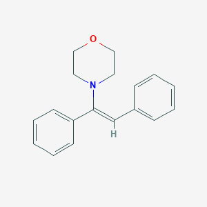 molecular formula C6H12N2Si B230936 4-[(Z)-1,2-diphenylethenyl]morpholine CAS No. 18239-50-4