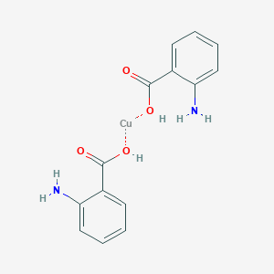 molecular formula C14H14CuN2O4 B230958 Cupric anthranilate CAS No. 15442-49-6