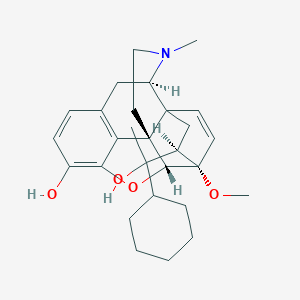 6,14-Endoetheno-7-(2-cyclohexyl-2-hydroxy-2-ethyl)-tetrahydro-oripavine