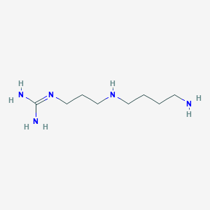 molecular formula C6H10O4 B230964 Guanidinospermidine CAS No. 15271-45-1