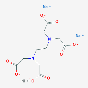 molecular formula C10H12N2Na2NiO8 B230979 Disodium nickel ethylenediaminetetraacetic acid CAS No. 15708-55-1