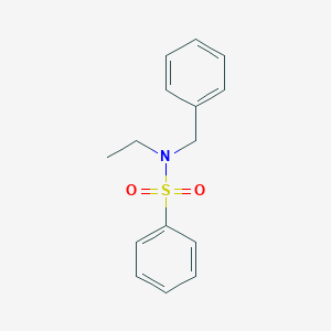 molecular formula C15H17NO2S B230997 N-benzyl-N-ethylbenzenesulfonamide 