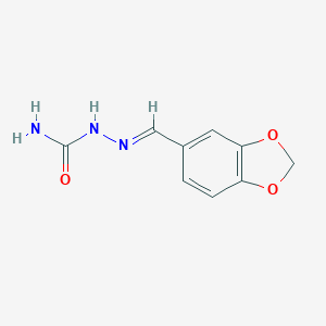 molecular formula C16H33K2O4P B231012 [(E)-1,3-benzodioxol-5-ylmethylideneamino]urea CAS No. 16742-62-4