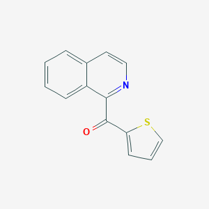 molecular formula C14H9NOS B231058 1-Isoquinolinyl(2-thienyl)methanone 