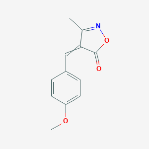 molecular formula C18H28O8Sn B231101 5(4H)-Isoxazolone, 4-[(4-methoxyphenyl)methylene]-3-methyl- CAS No. 17975-46-1