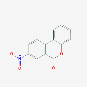molecular formula C13H7NO4 B231113 8-nitro-6H-benzo[c]chromen-6-one 