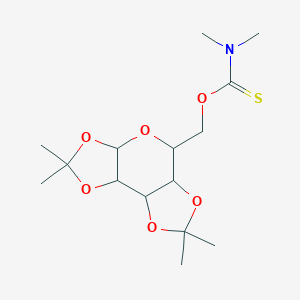 B231145 Dimethylthiocarbamoyl isopropylidene galactopyranose CAS No. 16795-64-5
