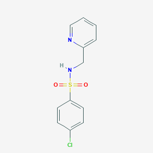 4-chloro-N-(pyridin-2-ylmethyl)benzenesulfonamide