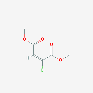 molecular formula C6H7ClO4 B231277 Maleate, chloro-, dimethyl CAS No. 19393-45-4