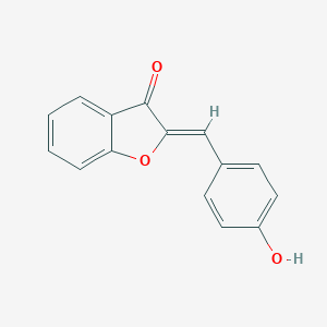 molecular formula C15H10O3 B231278 2-(4-Hydroxybenzylidene)-1-benzofuran-3(2H)-one 
