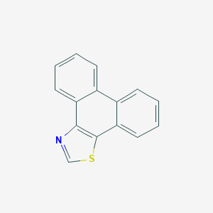 molecular formula C15H9NS B231343 Phenanthro[9,10-d][1,3]thiazole 