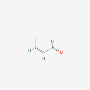 molecular formula C4H6O B231344 cis-Crotonaldehyde CAS No. 15798-64-8