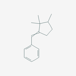 molecular formula C13H9N3O2 B231353 [(2,2,3-Trimethylcyclopentylidene)methyl]benzene CAS No. 17386-71-9