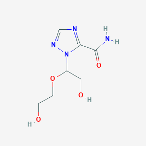 B023138 1-[2-Hydroxy-1-(2-hydroxyethoxy)ethyl]-1h-1,2,4-triazole-5-carboxamide CAS No. 109629-18-7