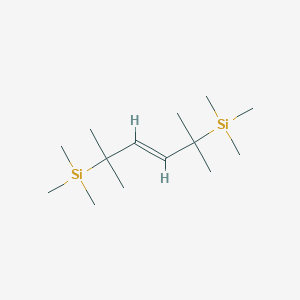 B231423 2,5-Dimethyl-2,5-bis(trimethylsilyl)hex-3-ene CAS No. 16054-20-9