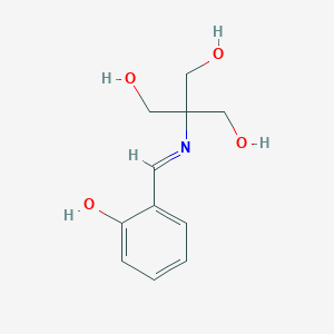 B231450 2-[[[2-Hydroxy-1,1-di(hydroxymethyl)ethyl]imino]methyl]phenol CAS No. 18212-81-2