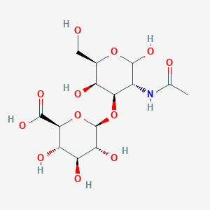 molecular formula C14H23NO12 B231478 N-Acetylchondrosine CAS No. 18341-92-9