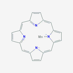 molecular formula C20H12MnN4 B231500 Manganese(III) porphyrin CAS No. 15213-43-1