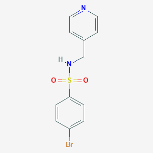 4-bromo-N-(pyridin-4-ylmethyl)benzenesulfonamide