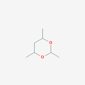 molecular formula C7H14O2 B231529 2,4,6-Trimethyl-1,3-dioxane CAS No. 19145-91-6