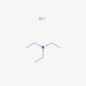 molecular formula C26H45NO8S2 B231575 N,N-diethylethanamine;hydron CAS No. 17440-81-2