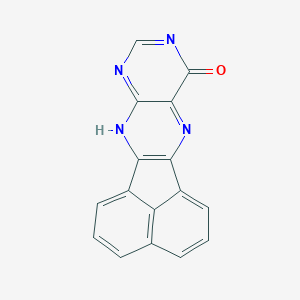 molecular formula C16H8N4O B231788 Acenaphtho[1,2-g]pteridin-11-ol 