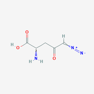 5-Diazo-4-oxonorvaline