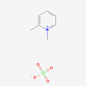 molecular formula C7H10ClNO4 B231864 N-Methylpicolinium perchlorate CAS No. 16859-80-6