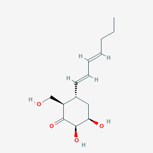 molecular formula C14H22O4 B231872 Palitantin CAS No. 15265-28-8