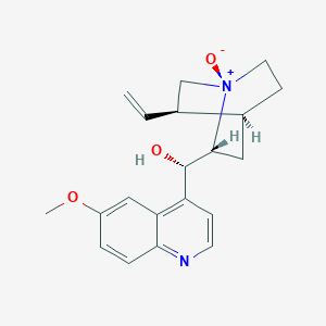molecular formula C20H24N2O3 B023188 奎尼丁 N-氧化物 CAS No. 70116-00-6