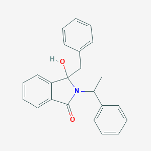 molecular formula C23H21NO2 B231906 3-Benzyl-3-hydroxy-2-(1-phenylethyl)-1-isoindolinone 