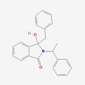 3-Benzyl-3-hydroxy-2-(1-phenylethyl)-1-isoindolinone