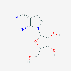 molecular formula C11H13N3O4 B231907 7-Deazanebularin CAS No. 16754-83-9