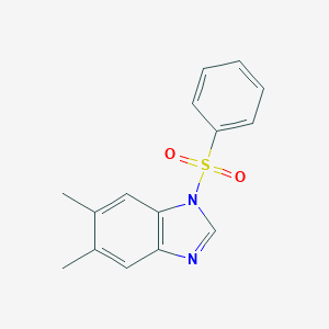 5,6-dimethyl-1-(phenylsulfonyl)-1H-benzimidazole
