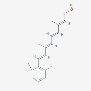 molecular formula C₂₀H₂₈O B023193 维生素 A2 CAS No. 79-80-1