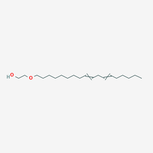 molecular formula Cl2H4MgO10 B231932 2-[[(9Z,12Z)-9,12-Octadecadienyl]oxy]ethanol CAS No. 17367-08-7