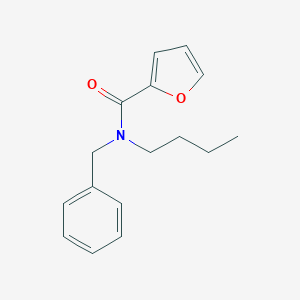 molecular formula C16H19NO2 B231938 N-benzyl-N-butyl-2-furamide 