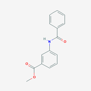 molecular formula C15H13NO3 B231951 Methyl 3-(benzoylamino)benzoate 